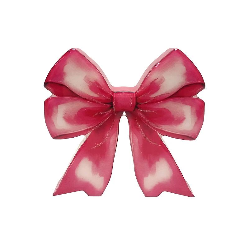 5" Dark Pink Bow Tabletop Décor by Ashland®