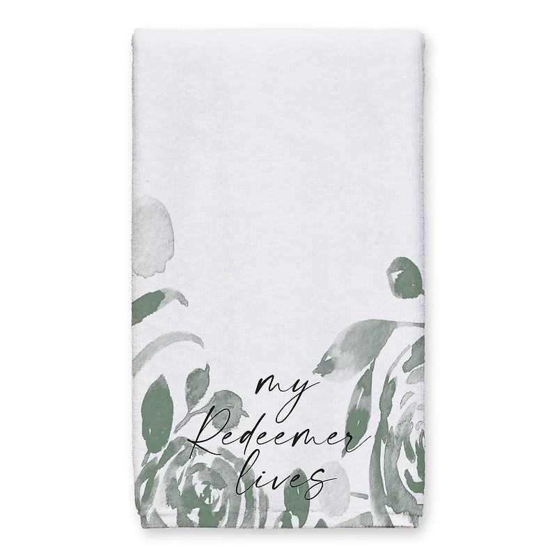 My Redeemer Lives Tea Towel - Set of 2