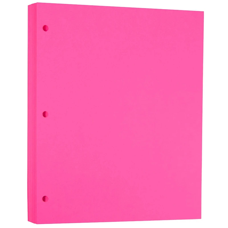 JAM Paper 3 Hole Punch 8.5" x 11" 24lb. Paper