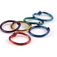 Hygloss® 1" Metallic Book Rings, 2 Packs of 50