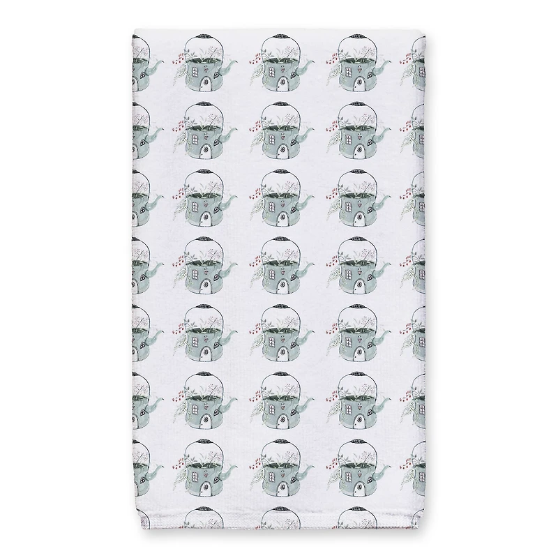 Grow Teapot Floral Tea Towel - Set of 2