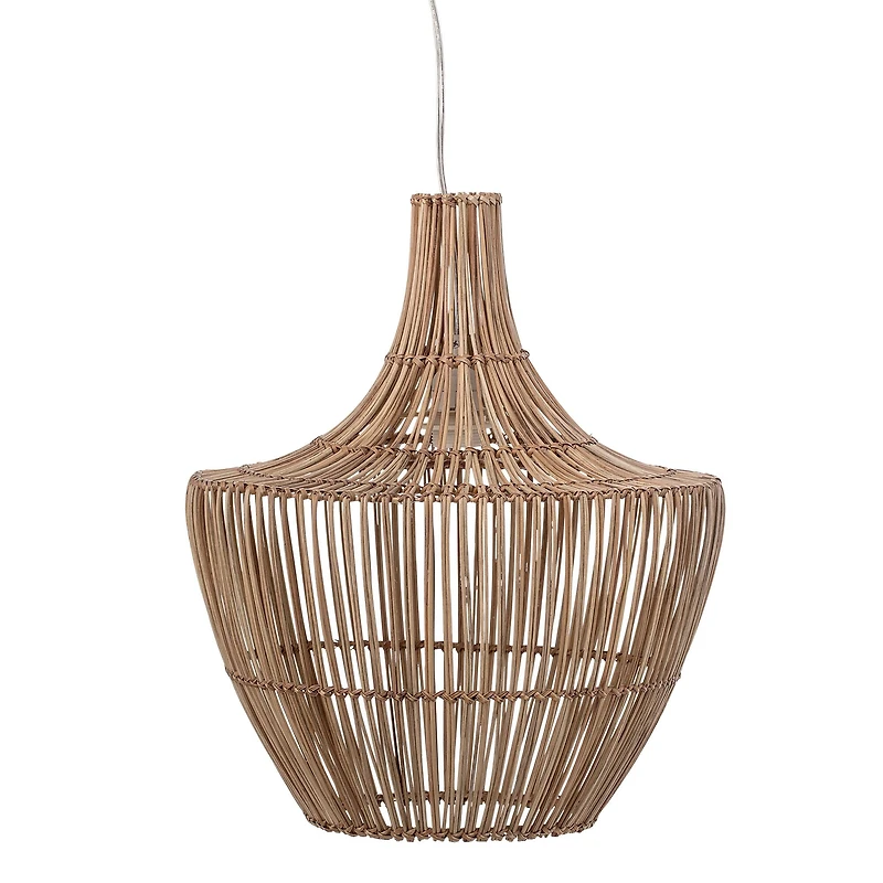 Hello Honey® Round Wicker Pendant Light