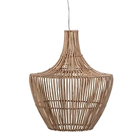Hello Honey® Round Wicker Pendant Light
