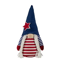 10.5" Americana Girl 4th of July Patriotic Gnome
