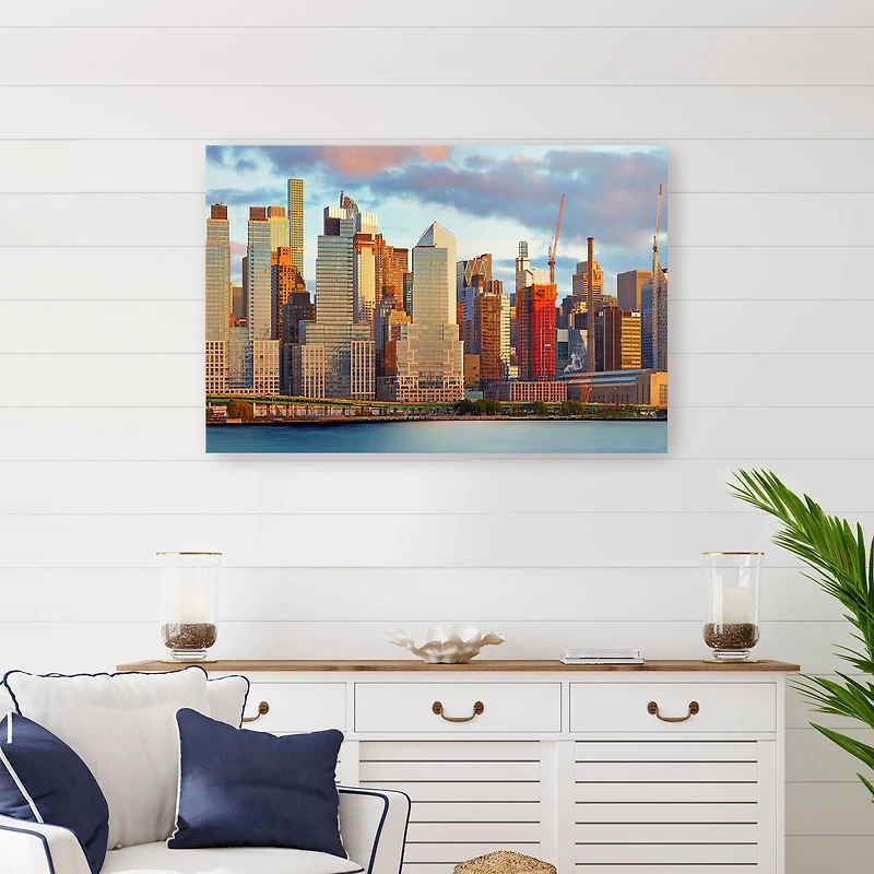 Sunrise Manhattan Canvas Giclee