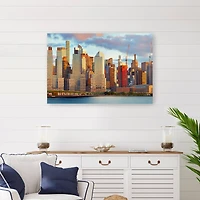 Sunrise Manhattan Canvas Giclee
