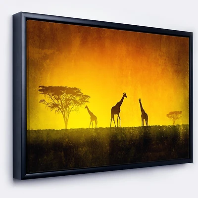 Designart - African Sunset Aura