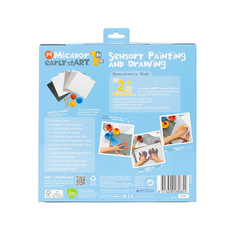 Micador Early stART Sensory Painting & Drawing Pack