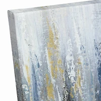 Edgy Abstract 24" x 16" Canvas Wall Art