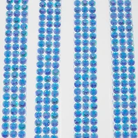 12 Packs: 6 ct. (72 total) Dark Blue Iridescent Micro Gem Strips by Recollections™