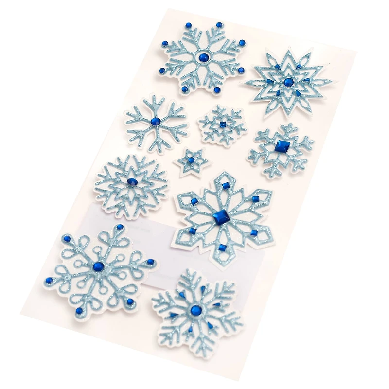 Snowflake Dimensional Stickers by Recollections™