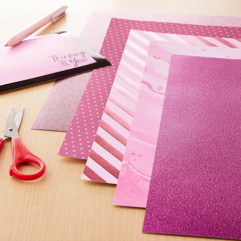 Specialty Pinks Paper Pad by Recollections™, 12" x 12"