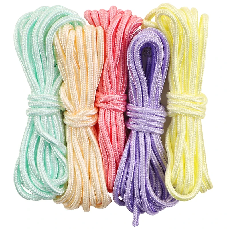 8ft. Pastel Paracords by Creatology™, 5ct.