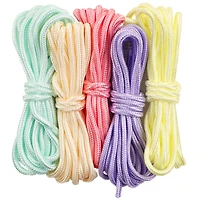 8ft. Pastel Paracords by Creatology™, 5ct.