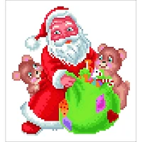Diamond Dotz® Santa & Teddies Diamond Painting Kit