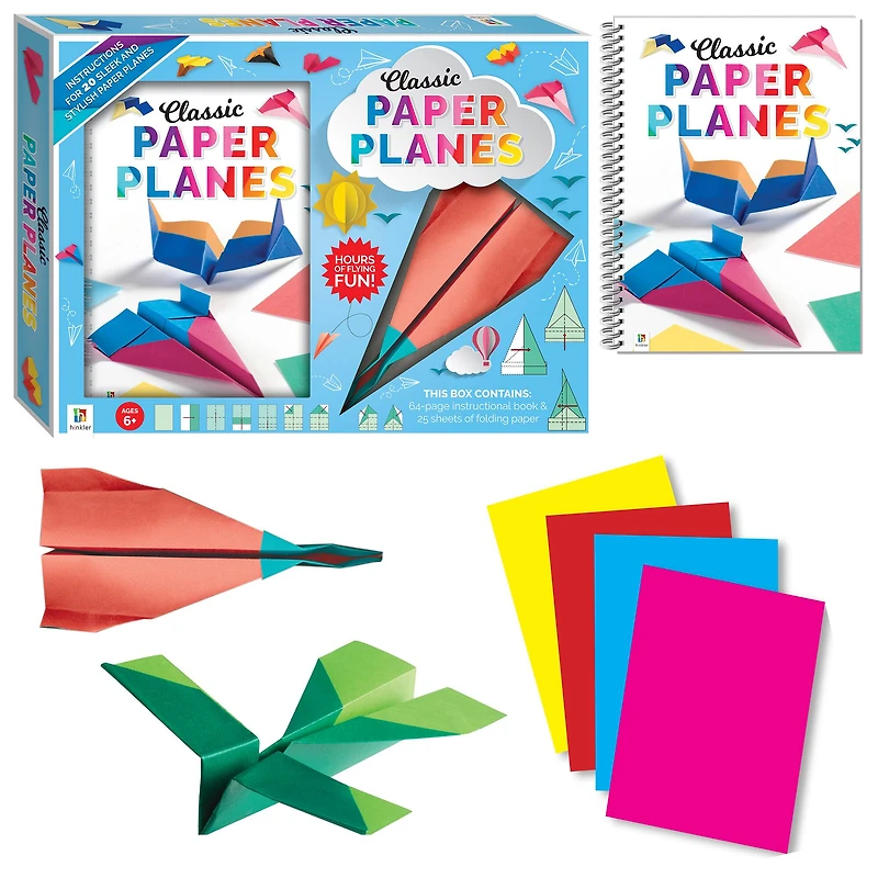 Hinkler DIY Classic Paper Planes Kit