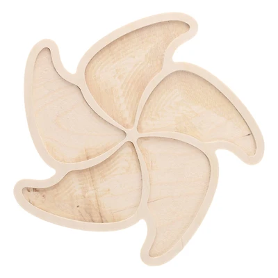 Leisure Arts® 10" Pinwheel Welled Wood Surface