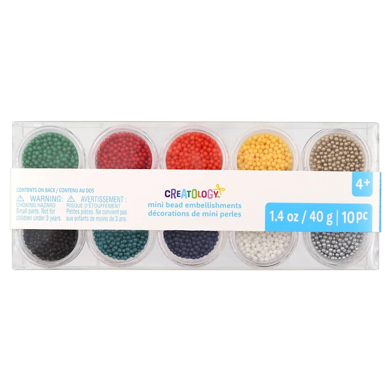 Primary Mini Bead Embellishments by Creatology™