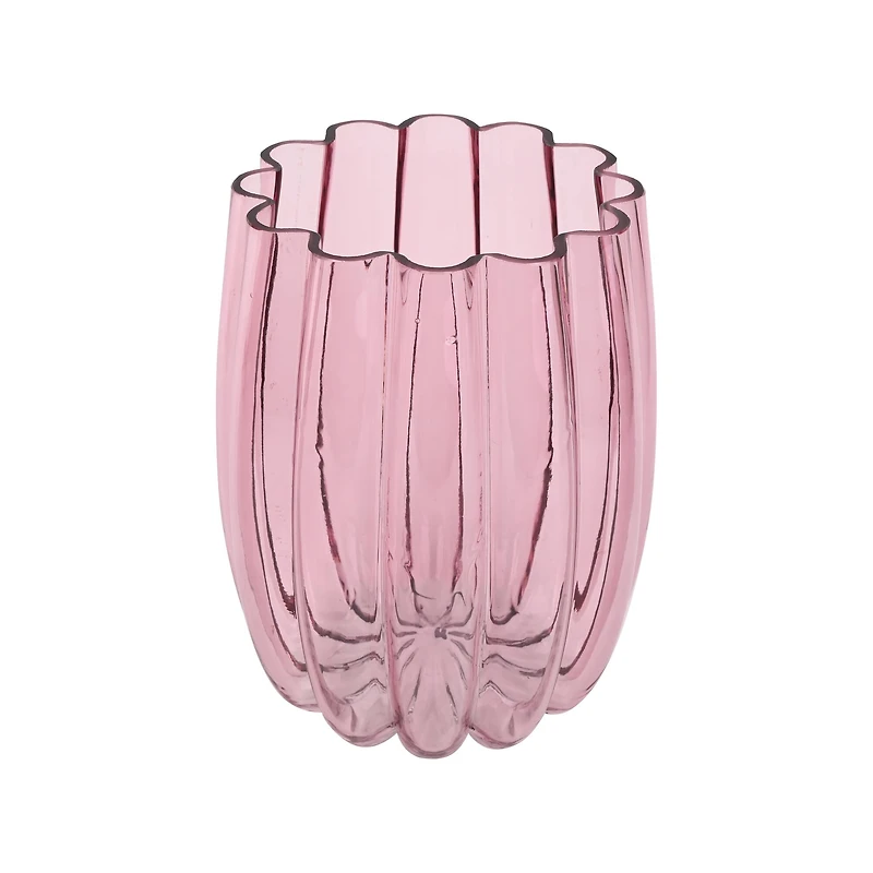 8" Pink Glass Tabletop Vase by Ashland®