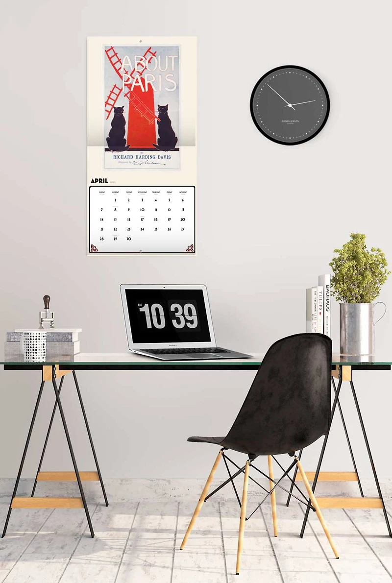 TF Publishing 2024 Art Nouveau Bilingual Wall Calendar