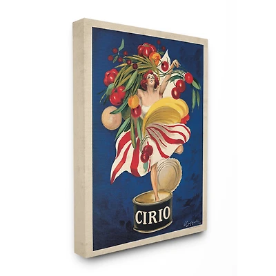 Stupell Industries Cirio Vintage Poster Canvas Wall Art