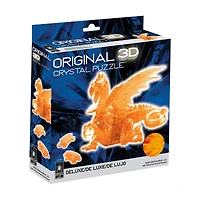 3D Crystal Puzzle - Dragon (Orange): 56 Pcs
