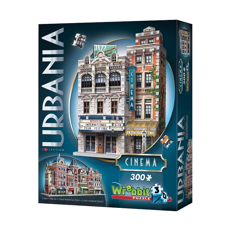 Urbania Collection - Cinema 3D Puzzle: 300 Pcs