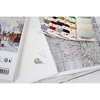 Luca-s Santa interior Counted Cross-Stitch Kit