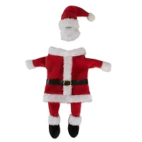 DII® Santa, Reindeer, and Elf Wine Bottle Outfits Set