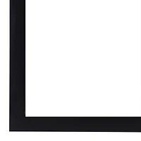 Black Gallery Wall Frame with Black Double Mat by Studio Décor®