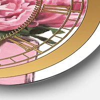 Designart 'Simply Splendid Iv Glam Wall Clock