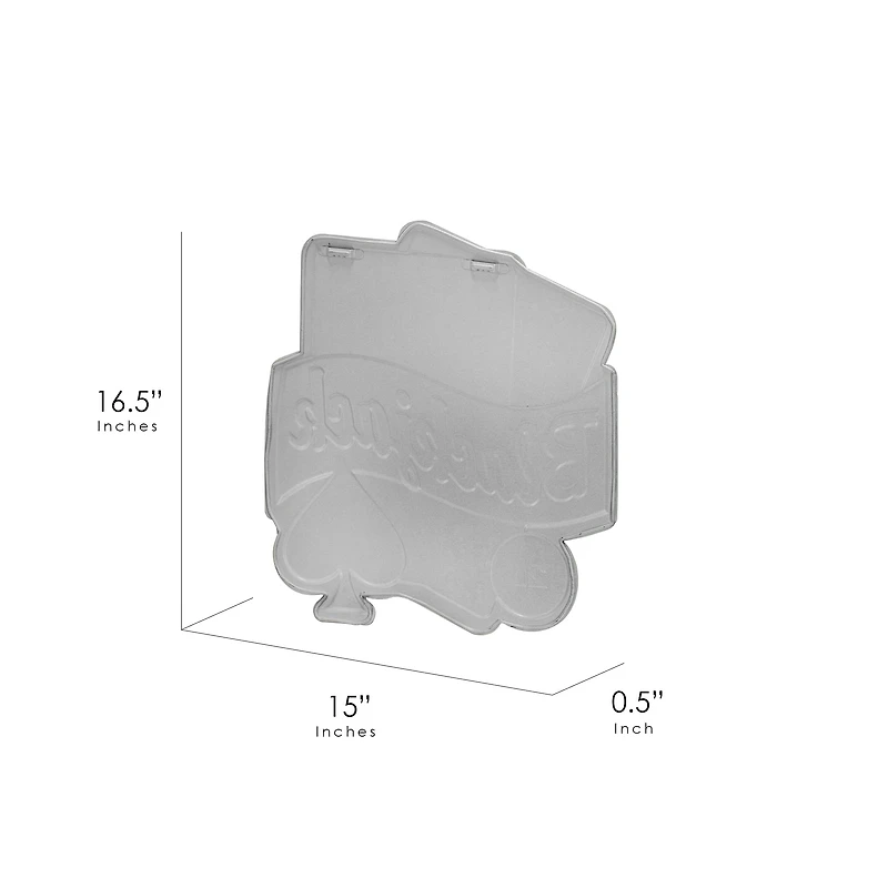 American Art Décor™ 16.5" Blackjack 21 Embossed Metal Sign