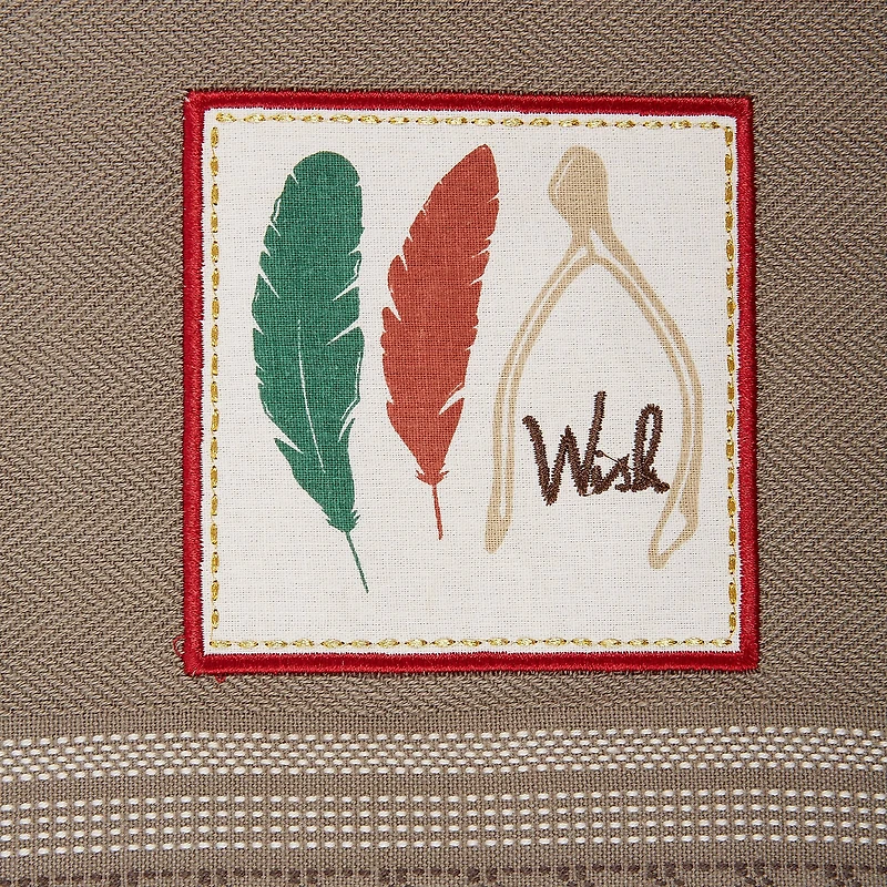 DII® Wish Embroidered Dishtowels, 2ct.