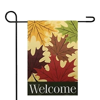 Small Welcome Autumn Harvest Garden Flag