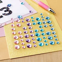 12 Packs: 72 ct. (864 total) Pastel Rhinestone Stickers by Recollections™