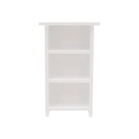 Miniature White Wood Bookcase by Make Market®