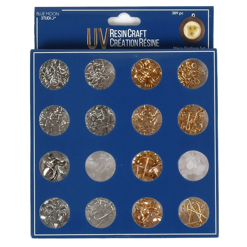 Blue Moon Studio™ UV Resin Craft Mega Findings Set