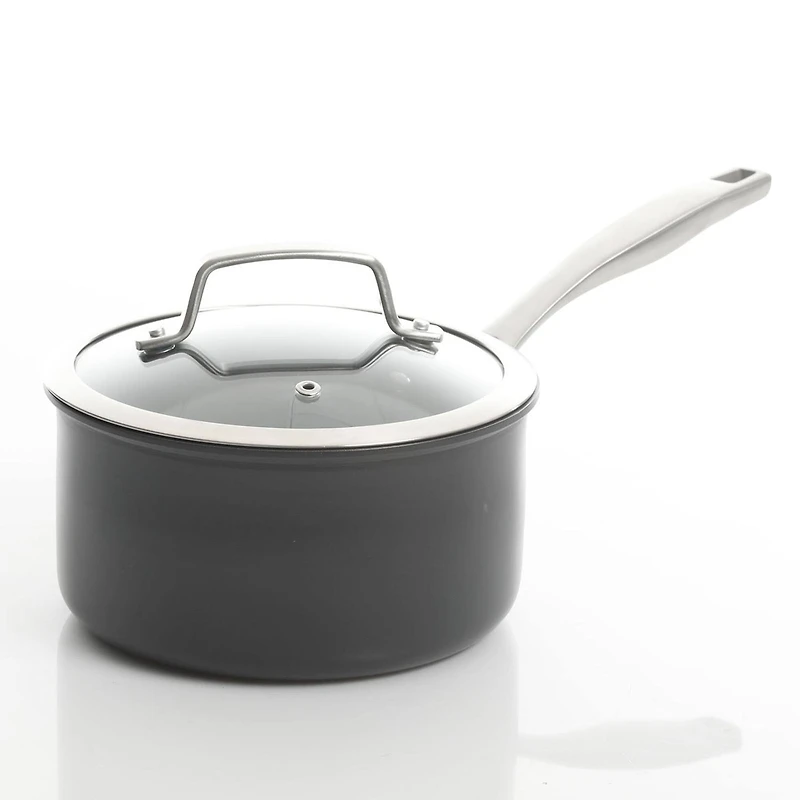 Kenmore® Pro Arbor Heights 10-Piece Black Nonstick Aluminum Cookware Set