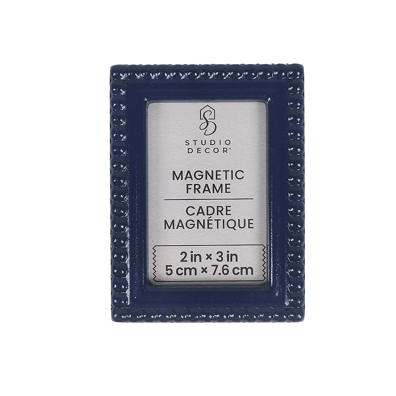Mini Beaded Magnetic Frame by Studio Décor