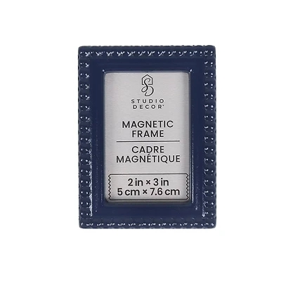 Mini Beaded Magnetic Frame by Studio Décor