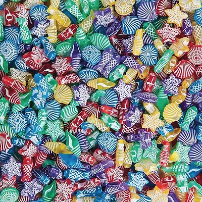 Color Splash!® Coastal Acrylic Beads, 10mm-15mm