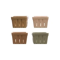 Hello Honey® Stoneware Berry Baskets Set, 4ct.