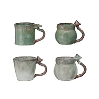 Hello Honey 14oz. Enchanted Mushroom Stoneware Mugs, 4ct.