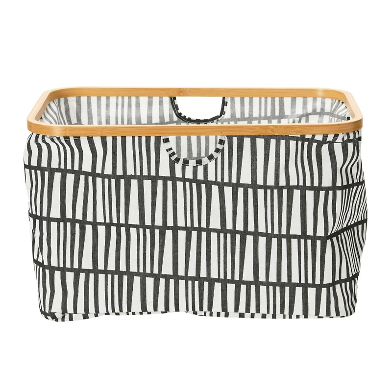 Household Essentials Krush Bamboo Rimmed Basket