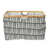 Household Essentials Krush Bamboo Rimmed Basket