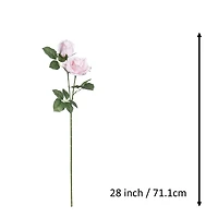 28" Double Rose Faux Real Stem by Ashland