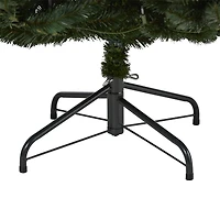 8ft. Pre-Lit Northern Rocky Spruce Artificial Christmas Tree, Clear LED Lights