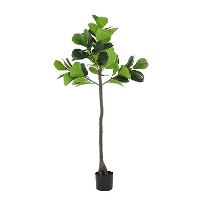 6ft. Potted Green Fiddle Leaf Artificial Tree