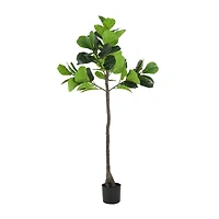 6ft. Potted Green Fiddle Leaf Artificial Tree