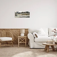 Stupell Industries Trees By Lakeside Landscape Canvas Wall Art